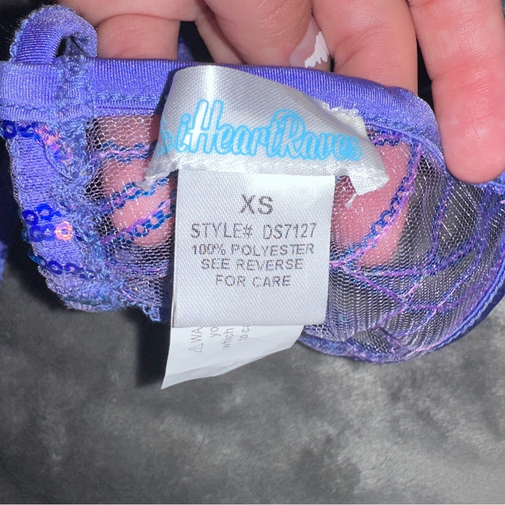 NWOT Rave top - Picture 3 of 3